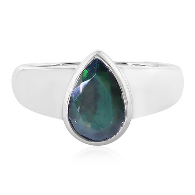 Bague en argent et Opale Mezezo