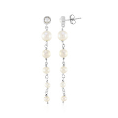 Boucles d'oreilles en argent et Perle de culture d'eau douce