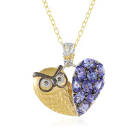 Collier en argent et Tanzanite (Gems en Vogue)