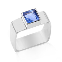 Bague en argent et Fluorite à couleur changeante