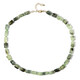 Collier en argent et Préhnite