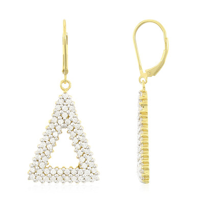 Boucles d'oreilles en argent et Zircon