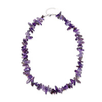 Collier en argent et Améthyste