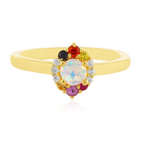 Bague en argent et Opale Welo