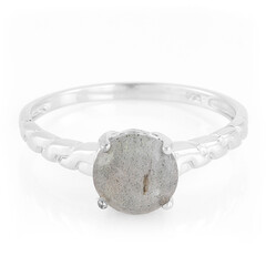 Bague en argent et Spectrolite