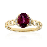 Bague en or et Grenat Rhodolite (CIRARI)