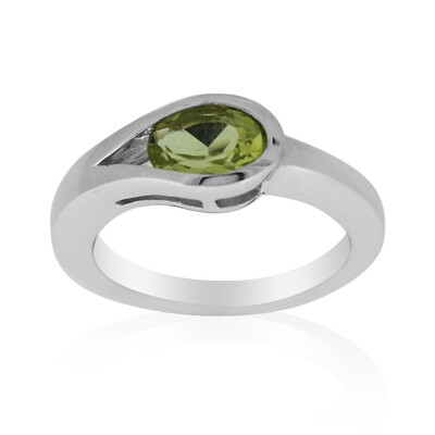 Bague en argent et Quartz de l'Ouro Verde