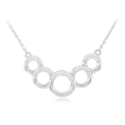 Collier en argent et Zircon
