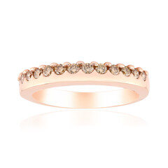 Bague en or et Diamant rose de France SI1 d'Argyle 