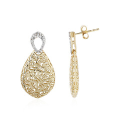Boucles d'oreilles en or et Diamant I1 couleur (I) (Ornaments by de Melo)