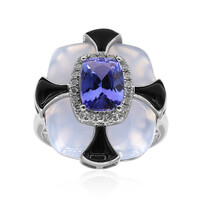 Bague en or et Tanzanite AAA (CIRARI)