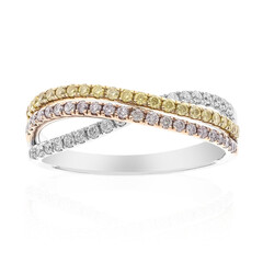 Bague en or et Diamant rose I1 (CIRARI)