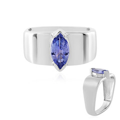 Bague en argent et Tanzanite
