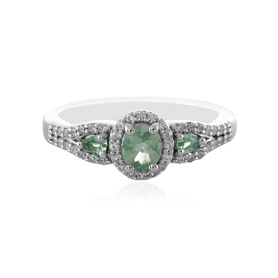 Bague en argent et Alexandrite