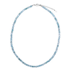 Collier en argent et Larimar