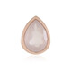 Pendentif en argent et Quartz rose (MONOSONO COLLECTION)