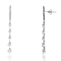 Boucles d'oreilles en or et Diamant SI2 (H) (CIRARI)