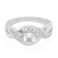 Bague en argent et Goshénite