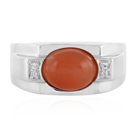 Bague en argent et Pierre de lune de Kangayam