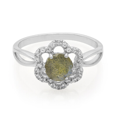 Bague en argent et Spectrolite