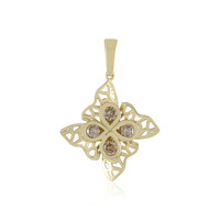 Pendentif en or et Diamant champagne I2 (Ornaments by de Melo)