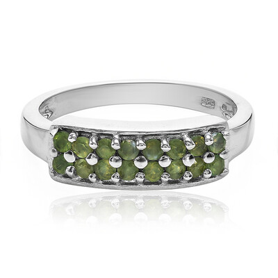 Bague en argent et Alexandrite