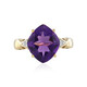 Bague en argent et Améthyste de Zambie