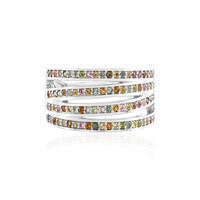 Bague en argent et Tourmaline