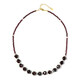 Collier en argent et Grenat d'Inde