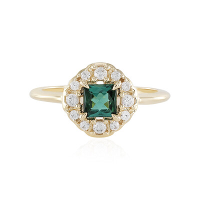 Bague en or et Indicolite (Adela Gold)
