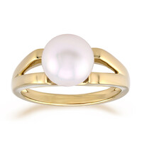 Bague en argent et Perle d'Akoya (TPC)