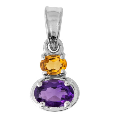 Pendentif en argent et Améthyste