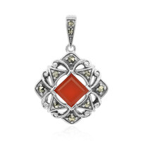 Pendentif en argent et Cornaline