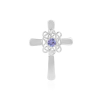 Pendentif en argent et Tanzanite