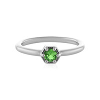 Bague en argent et Grenat Tsavorite