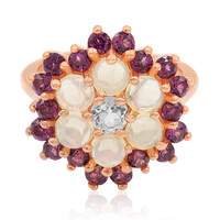 Bague en argent et Opale Welo