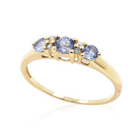 Bague en or et Tanzanite