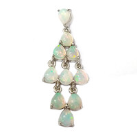 Pendentif en argent et Opale Welo