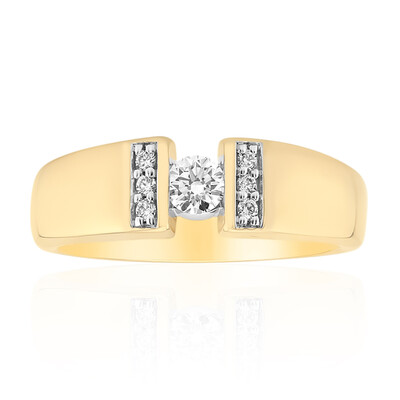 Bague en or et Diamant IF (D) (Annette)