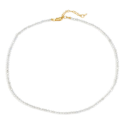 Collier en argent et Topaze blanche