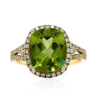 Bague en or et Péridot de Dashihe (CIRARI)