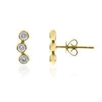 Boucles d'oreilles en or et Diamant SI2 (H) (CIRARI)