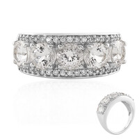 Bague en argent et Danburite