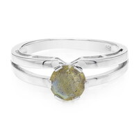 Bague en argent et Spectrolite