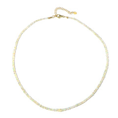 Collier en argent et Opale Welo