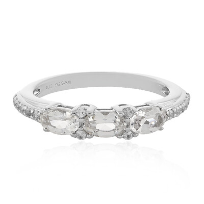 Bague en argent et Danburite