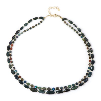 Collier en argent et Opale Mezezo (Riya)