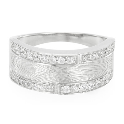 Bague en argent et Zircon