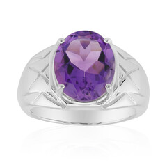 Bague en argent et Améthyste (Pallanova)