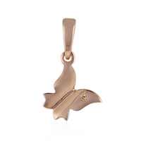 Pendentif en or et Diamant rose de France SI1 d'Argyle 